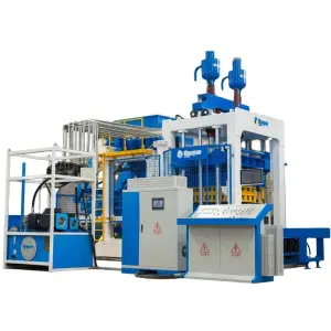 QT18-15 Block Making Machine Automatic for Cement Concrete Block Plant with ISO 9001