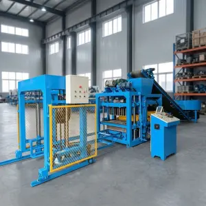 Qtj4 25 Smart Masonry Block Making Machine Light Hollow Blocks Automatic Machine