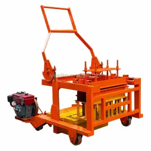 Concrete Hollow Brick Block Machine Small Manufacturing Machines to Work at Home