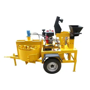 Hydraulic Interlocking Paving Block Making Machine Clay Motor Long Service Life