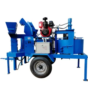 Hydraulic Interlocking Block Making Machine with PLC Motor Pump & Gear for Brick Production Line