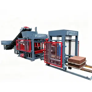 QT4-18 Cement Block Making Machine Efficient Brick Machinery for Sale in Ethiopia
