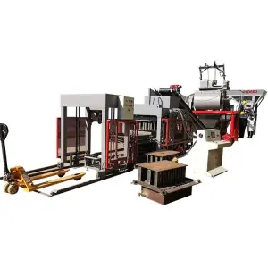 Nepal Automatic Hydraulic Press Road Brick Making Machine