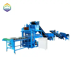 HBY4-10 Automatic Compressed Earth Interlocking Stabilized Brick Block Making Machine China Red Earth Clay Brick Machine