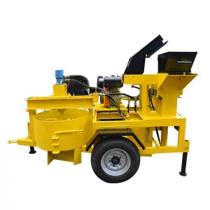Hydraulic Pressure Interlock Block Making Machine Clay Motor PLC 220V/380V Easy to Operate