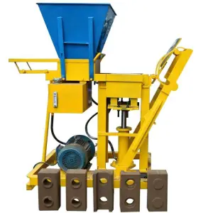 Simple Manual Compressed Earth Brick Making Machine Building Equipment