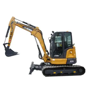 Chinese New XE55U Mini Crawler 5 Ton Excavator with Tools Cheap Price for Sale