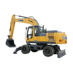 Top 10 Brand XCM G XE210WB 0.86m3 Bucket 21 Ton Hydraulic Wheel Excavator for Sale in Dubai