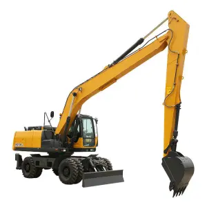 New XE210WLL 0.5m3 Bucket 21 Ton Hydraulic Wheel Excavator with Grapple Parts for Sale