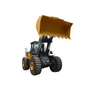 Brand New 6t LW600KV 3m3 Bucket Capacity Front Wheel Loader with Log Grapple Engine & Gearbox for Sale
