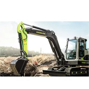 The Most Popular Zoomlion 6 Ton Mini Excavator ZE60E-10 for Sale All Over the World