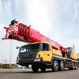 Top Brand 50ton 44.5m Truck Crane STC500T5 Mobile Crane Low Price