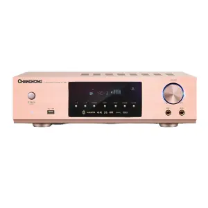 Four-in-one 5.1 Home Amplifier with Integrated Decoder DSP Wireless Mic 5G Transmission