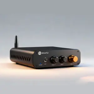Digital Amp Recordio Professional Home 2.1 Channel High Power HiFi Digital Audio Sound Amplifier Subwoofer Receivers Aluminium