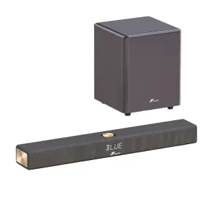 5.1 Channel Full Wireless Home Audio Theater System 31.5-inches Smart Soundbar Speaker 2 Surround Speakers 8-inches Subwoofer