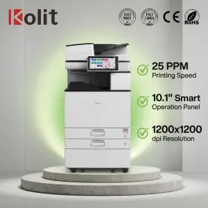 Kolit Brand New Ricoh IM2500 A3 Monochrome Multifunctional Photocopier Machine 25ppm Office Black & White Laser Copier
