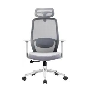 Breathable Fabric Ergonomic Load Swivel Office Chair Adjustable Lumbar Support Tilt Mechanism Multi Position Lock Office Chair