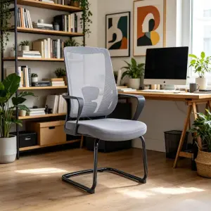 Middle Back Office Chair China Electric Office Chair Cheap Office Chair With White Leg