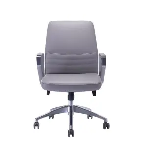 Office Revolving Chair Leisure Hotel Chair Aluminum MAC Modern Guangzhou Swivel Executive Leather Leather Metal Fixed Optional