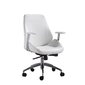 Fashionable New Style Office Furniture Pu Material Leather Arm Chair/modern Recliner Living Room Chair