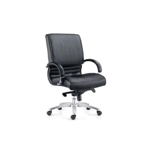 Visitor Chairs Leather Chair Swivel Manager Office Chair Comfort