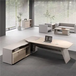 New Style Low Price Modern Luxury High End Convertible Executive Office Computer Desk with E0 MFC Material
