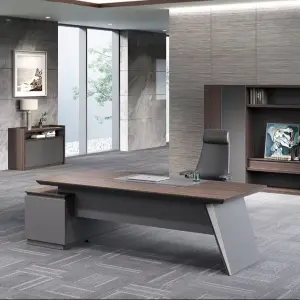 Manufacturer Supply China Supplier Fanmi Modern Luxury Convertible Executive Desk E0 MFC Material CARB Certified Office