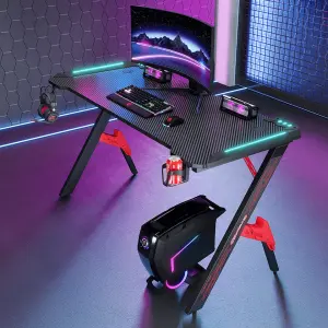Factory Directly Sale Metal Extendable Gaming Desk for Computer Office Use