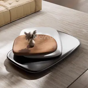 Italian Light Luxury Revolving Coffee Table New Design Popular Premium Coffee Table Minimalist Designer Creative Coffee Table