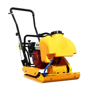 Honda Diesel 5.5 HP Engine Vibrating Compactor Plate Tamper Machine 70kg for Soil Floor Stone Road Ditch Construction