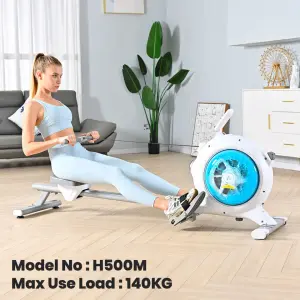 Lijiujia Factory Wholesale Motorized Magnetic Rowing Machine with Water Resistance for Home