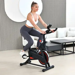 Lijiujia Wool Felt Brake System Home Use Cheap Price High Quality Cycle Exercise Customized logo Spinning Bike