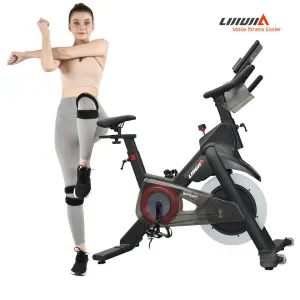 Lijiujia 170kg Max User Weight Home Use Exercise Bike Popular Fitness Equipment Spinning Bike with Custom logo Wholesale