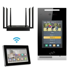 Tuya Smart Home Products TCP IP POE Video Door Phone with Wifi Door Lock