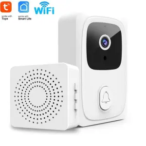 High Definition Night Vision Wifi Video Doorbell Intelligent Visual Two-way Voice Intercom Doorbell