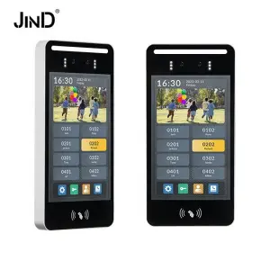8 Inch IC/ID Card Face Recognition 1080P HD TCP/IP Intercom System Tuya Video Door Phone