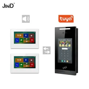 8 Inch ARM CPU 1080P HD TCP/IP Intercom System Video Door Phone