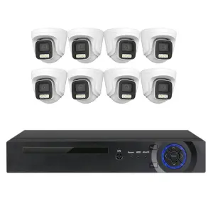 Xmeve POE Kit Plug Play Tuay Home Security Svstem Cell Phone View Remotely