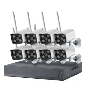 2MP Tuya Wireless Camera HD Network NVR Kit 4-way and 8-way WiFi Kit Tuya Wireless Set Monitoring