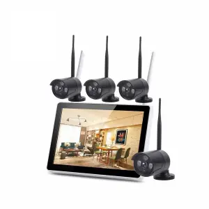 1080p hd Mini Wifi Wireless Ip Hidden Camera Outdoor 12inch LCD Security Camera