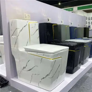 Wholesale Multi Color Option High Temperature Fired Ceramic Siphonic Powerful Flush Anti Odor Water Saving Toilet for Apartment