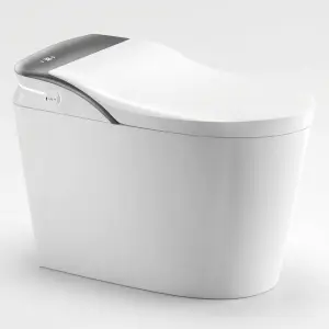 2026 New Light Intelligent Fully Automatic Wash-butt Integrated Household Electric Intelligent Smart Toilet for Hotel Apartments