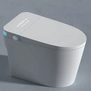 New Type Mechanical Flushing Silent Quick-flush No Water Pressure Limit Aromatherapy Deodorizing Large Seat Seat Smart Toilet