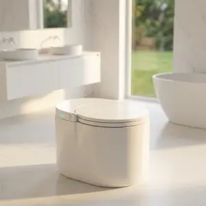 New Sun Moon Edition Fully Automatic Hidden Anti-splash Foam Shield with Built-in Fragrance and Multi-functional Smart Toilet