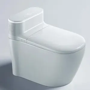 New Covered Multi-functional Automatic Sensor Heating Ceramic Smart Toilet with Japan and Australia Certification