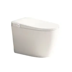 Wholesale One-Piece Smart Toilet with No Water Pressure Limit Built-in Pump Knob Heat Flush Foam Shield Heated Seat