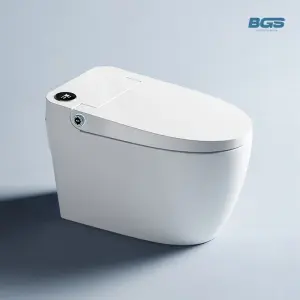 High End Automatic Flush Sanitary Ware Automatic Bathroom Water Closet Wc Intelligent Smart Toilet for Home