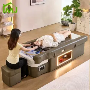 Salon Hair Wash Shampoo Chair Massage Table Pedicure Cama De Spa Para La Cabeza Head Spa Bed