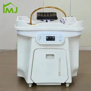Salon Mobile Hair Washing Head Therapy Steamer SPA Portable Shampoo Basin Sink