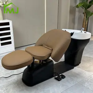 Salon Equipment Massage Hair Wash Beds Shampoo Bowl and Chair Head Spa Chair